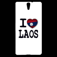 Coque Sony Xperia C5 I love Laos 2