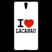 Coque Sony Xperia C5 I love Lacanau