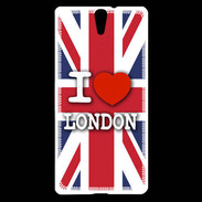 Coque Sony Xperia C5 I love London 2