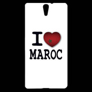 Coque Sony Xperia C5 I love Maroc 2