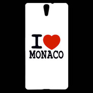 Coque Sony Xperia C5 I love Monaco