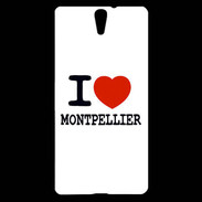 Coque Sony Xperia C5 I love Montpellier