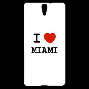 Coque Sony Xperia C5 I love Miami