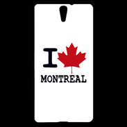Coque Sony Xperia C5 I love Montreal 2