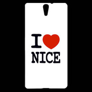 Coque Sony Xperia C5 I love Nice