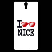 Coque Sony Xperia C5 I love Nice 2