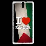 Coque Sony Xperia C5 I love Palestine 3