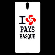 Coque Sony Xperia C5 I love Pays Basque 2