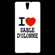 Coque Sony Xperia C5 I love Sable d'Olonne