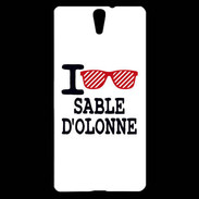 Coque Sony Xperia C5 I love Sable d'Olonne 2