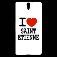 Coque Sony Xperia C5 I love Saint Etienne