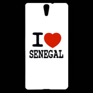 Coque Sony Xperia C5 I love Sénégal