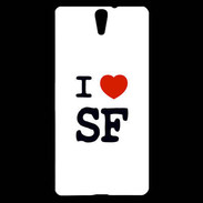 Coque Sony Xperia C5 I love SF