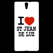 Coque Sony Xperia C5 I love Saint Jean de Luz
