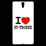 Coque Sony Xperia C5 I love Saint Tropez
