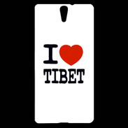 Coque Sony Xperia C5 I love Tibet