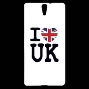 Coque Sony Xperia C5 I love UK 3