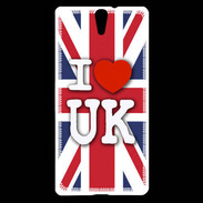 Coque Sony Xperia C5 I love UK 2