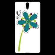 Coque Sony Xperia C5 fleurs 2