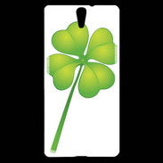 Coque Sony Xperia C5 trèfle 2