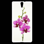 Coque Sony Xperia C5 Branche orchidée PR