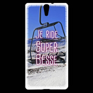 Coque Sony Xperia C5 Je ride Super-Besse ZG