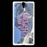 Coque Sony Xperia C5 Je ride Chamonix ZG