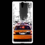 Coque Sony Xperia C5 Vue d'un taxi à New York PR 10