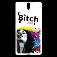 Coque Sony Xperia C5 Bitch cola et fille