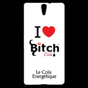 Coque Sony Xperia C5 I love Bitch Cola 2