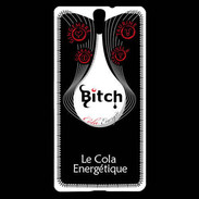 Coque Sony Xperia C5 Bitch Cola goutte
