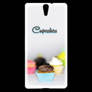 Coque Sony Xperia C5 Cupcakes PR