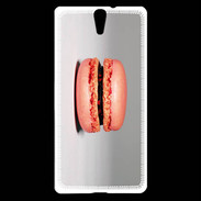 Coque Sony Xperia C5 Macaron orange PR
