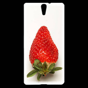 Coque Sony Xperia C5 Belle fraise PR