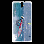 Coque Sony Xperia C5 DP Planche à voile en mer