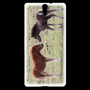 Coque Sony Xperia C5 Poulains PB 1