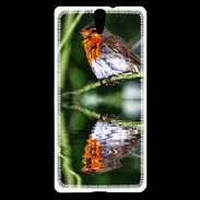 Coque Sony Xperia C5 DP oiseau mirroir
