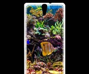 Coque Sony Xperia C5 Poisson Tropical
