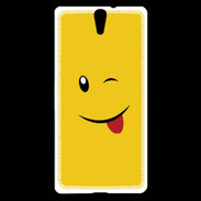 Coque Sony Xperia C5 smiley 2