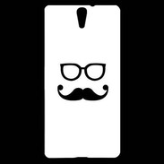 Coque Sony Xperia C5 moustache 1