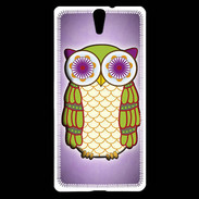 Coque Sony Xperia C5 Hibou humour