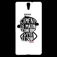 Coque Sony Xperia C5 Adishatz Humour Doubs