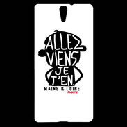 Coque Sony Xperia C5 Adishatz Humour Maine et Loire