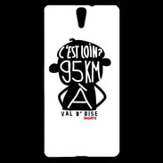 Coque Sony Xperia C5 Adishatz Humour Val d'Oise