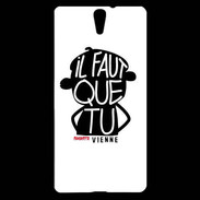 Coque Sony Xperia C5 Adishatz Humour Vienne