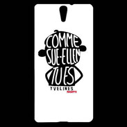 Coque Sony Xperia C5 Adishatz Humour Yvelines