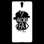 Coque Sony Xperia C5 Adishatz Humour Sarthe