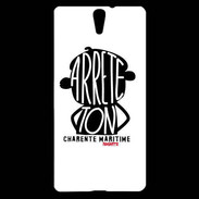 Coque Sony Xperia C5 Adishatz Humour Charente Maritime