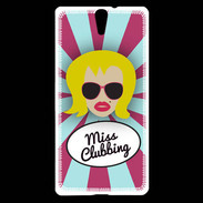 Coque Sony Xperia C5 Miss Clubbing Blonde