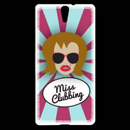 Coque Sony Xperia C5 Miss Clubbing Rousse